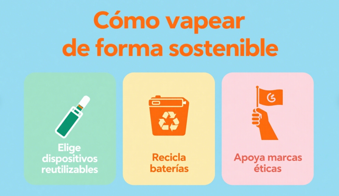 El futuro del vapeo: Tendencias sostenibles en 2025 y más allá