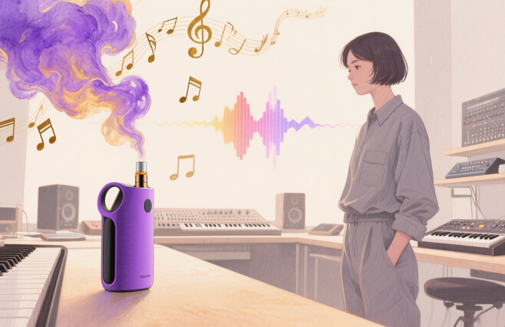 Rituales de Vapor: Explorando la Conexi&oacute;n Sensorial entre el Vapeo y la Fluidez Creativa Musical