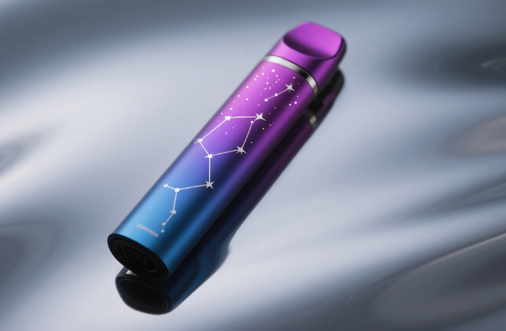 Un Universo en Tus Manos: El Arte del Dise&ntilde;o Degradado Inspirado en el Cielo Estrellado para Cigarrillos Electr&oacute;nicos