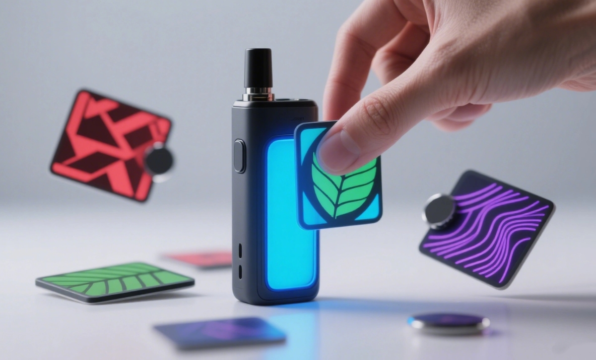 Vapeo con Alma Propia: La Revoluci&oacute;n de los Paneles Luminosos Intercambiables